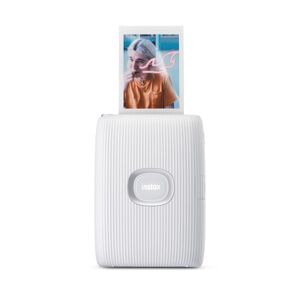 Fujifilm instax Mini Link 2 Smartphone Printer with Wireless Printing, Fun and Creative Features (Clay White)