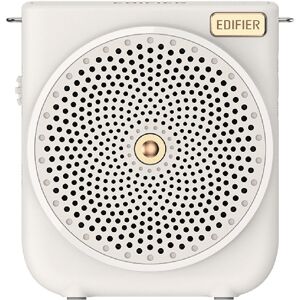 EDIFIER MF3 Portable Voice Amplifier with 3W Output Power, Up to 20 Hours Battery Life, Anti-Howling Microphone (White)