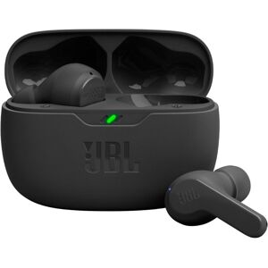 JBL Wave Beam with Deep Bass Sound, Up to 32 Hours Battery Life, IP54 Certified Earbuds and IPX2 Charging Case (Black)