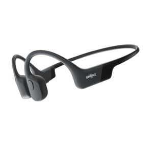 Shokz OpenRun Wireless 8th Gen Bone Conduction Open-Ear Bluetooth Headphone with 8 Hours Battery Life (Black)