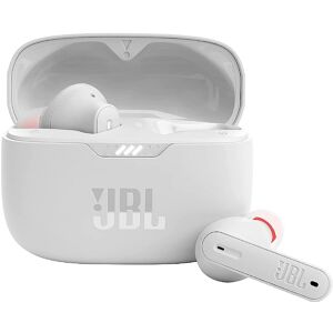 JBL Tune 230NC True Wireless Earbuds with Active Noise Cancelling with Smart Ambient, JBL Pure Bass Sound, IPX4 Water Resistance (White)