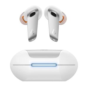Edifier NeoBuds Pro Hi-Res True Wireless Earbuds with Active Noise Cancellation, 24 Hours Playback, Quick Charge, IP54 Rating, 6 Mics (White)