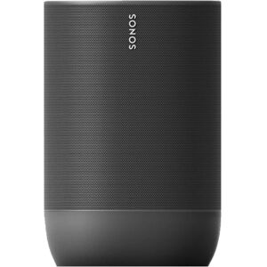 Sonos Move Wireless Bluetooth Portable Speaker with Works with Amazon Alexa and Google Assistant on WiFi, 11 hour battery life (Black)