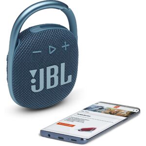 JBL Clip 4 Portable Bluetooth Speaker (Blue)