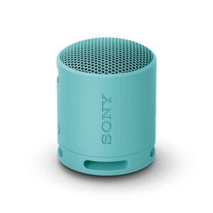 Sony SRS-XB100 Wireless Bluetooth Portable Lightweight Super- Compact Travel Speaker, Extra-Durable IP67 Waterproof & Dustproof (Blue)