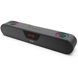 EVM Enbar 2.0 Bluetooth Speaker with Upto 8 Hours Working Time, 2500mAh Battery Capacity, 5.0 Bluetooth Version (Black)