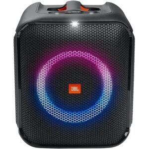 JBL PartyBox Encore Essential Bluetooth Party Speaker with JBL Pro Sound, IPX4 Splash proof, 100 Watt RMS Microphone Input