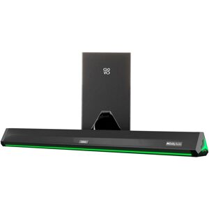 GOVO GoSurround 910 280W Soundbar with Dolby Audio, 2.1 Channel, 4 Equalizer modes, 6.5 Powerful Subwoofer, Bluetooth V5.3 (Black)