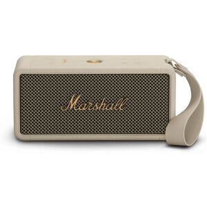 Marshall Middleton Portable Bluetooth Speaker with IP67 Rating, 20+ Hours playtime (Cream)