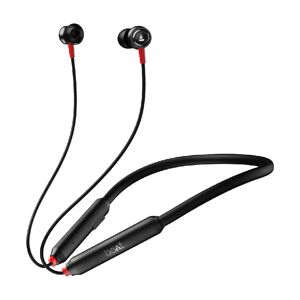 boAt Rockerz 185 Pro Wireless Neckband with ENx™ Technology, 10mm Drivers, BEAST™ Mode, ASAP™ Charge, Dual Pairing feature (Fiery Black)
