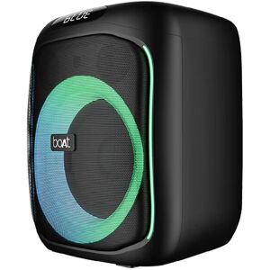 boAt Party Pal 195 Wireless Party Speaker with 50W RMS Stereo Sound, 6 Hours Playback, Multi-Compatibility (Midnight Black)