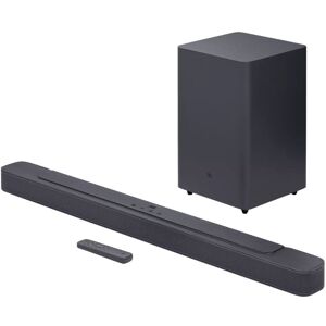 JBL Bar MK2 2.1 Deep Bass Soundbar with Wireless Subwoofer, 2.1 Channel, Bluetooth, with Remote, JBL Surround Sound (Black)