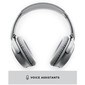 Bose Quietcomfort 35 II Noise Cancelling Bluetooth Headphone With Microphone , Voice Control And Alexa Voice Control(Silver)