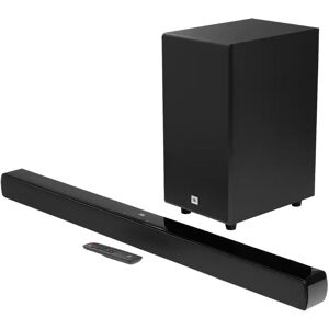 JBL Cinema SB190 2.1 Channel Soundbar with Wireless Subwoofer for Extra Deep Bass, 380W of Powerful JBL Sound (Black)