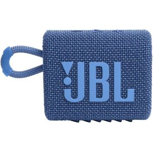 JBL Go 3 Eco Portable Bluetooth Speaker with IP67 Waterproof and Dustproof, Upto 5 Hours of Playtime (Blue)