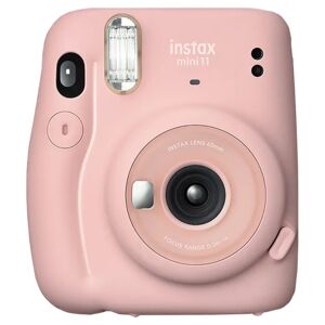 Fujifilm instax Mini 11 Instant Camera with Built in Lens, Automatic Exposure, Close-up Shooting, Selfie Mirror, Blush Pink (16655168)