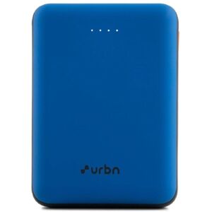 URBN 10000 mAh Ultra Compact Power Bank with, Type-C & Micro USB, Bright Blue (UPR10K_BL)