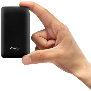 URBN 10000 mAh Nano 20W Power Bank with 12 Layer Circuit Protection, PD Charging (Black)