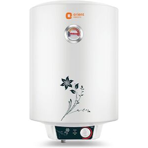 Orient Urja+ Storage Glassline Water Heaters with Thermal Cut Out, Multi Function Valve, Enhanced Safety (White, URJAPLUS25L)