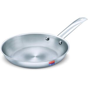 Prestige TriPly Splendor Fry Pan without Lid, 220 mm, 1.2 Litre, Stainless Steel (Silver)