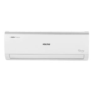 Voltas 1 Ton (3 Star - Inverter) 4 in 1 Adjustable Split AC with Turbo and High Ambient Cooling, 100% Copper Condenser (123V Vectra Elite) 2023 Model