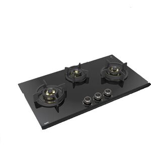 Kaff Built in Hobs with Flame Failure Device, Matt Black Drip Tray, Auto Electric Ignition (ASF 783, Black)