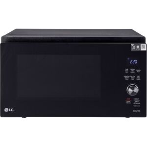 LG 32 Litres Wi-Fi Enabled Charcoal Microwave Oven with Child Lock 30 Healthy Heart Auto Cook Menu LG ThinQ (MJEN326SFW, Black)