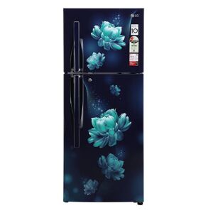 LG 240 Litres 2 Star Frost Free Double Door Inverter Refrigerator with Convertible, Auto Smart Connect (GL-S292RBCY, Blue Charm)