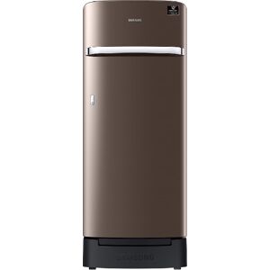 Samsung 189 Litres 5 Star Horizontal Curve Design Single Door Refrigerator with Direct Cool, Digital Inverter Compressor (RR21C2H25DX/HL)