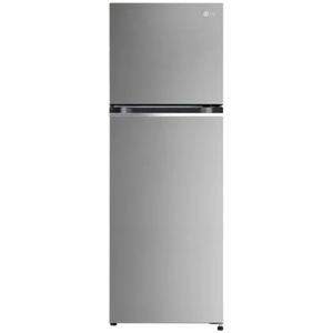 LG 246 Litres 3 Star Frost Free Double Door Refrigerator with Multi Air Flow Cooling Technology, Shiny Steel (GLS262SPZX.DP)