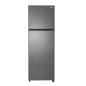 Panasonic 304 Litres 3 Star Frost Free Double Door Inverter Refrigerator with ECONAVI Smart Cooling Technology (NR-TG356BVHN, Electric Steel)