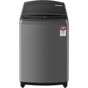 LG 9 Kg Fully Automatic Top Load Washing Machine with AI Direct Drive, In Built Heater & Steam (THD09SWM, Middle Black)