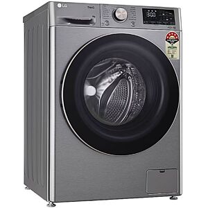 LG 9 Kg 5 Star Fully Automatic Front Load Washing Machine with AI Direct Drive & Turbo Wash Technology (FHP1209Z7P, Platinum Silver)