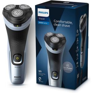 Philips 3000 Series Shaver with SkinProtect Technology, Pop-up Trimmer, 4D Flex Heads, Grey (X3063/03)