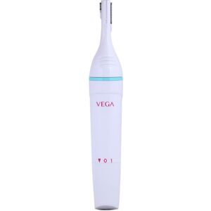 Vega Silk Touch Trimmer with 2-Sided Precision Triming Head, White (VHBT01)