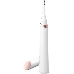 Philips Touch-UP Pen Trimmer with 2 Length Setting, Ceramic Pearl White (HP6388-00)