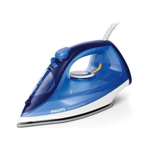 Philips EasySpeed Plus Steam Iron with Durable Ceramic Soleplate, Drip-Stop System, Triple Precision Tip, Vertical Steaming (Blue, GC2145/20)
