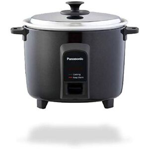 Panasonic Rice Cooker with Automatic Cooking Function, 1.8 Litres, Ergonomically Designed Lid, Anodized Aluminium Pan, Keeps Food Warm upto 5 Hours