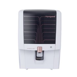 Eureka Forbes Aquaguard Crystal NXT UV + UF Booster Water Purifier with Active Copper Technology, Smart LED Indicator (White, Copper and Black)
