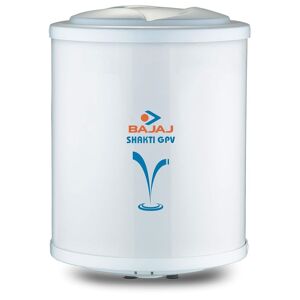 Bajaj Shakti GPV Water Heater with Multiple Safety System, 15Litres, Over Heat Cut Off, Shock & Rust Proof Body, Steel Glass, Low Power Consumption