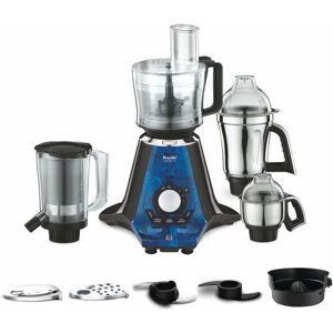 Preethi Zodiac 2.0 Mixer Grinder with 1000 Watts, 4 Jars, Safety Indicator, Power Safe Mode, 3D cooling System