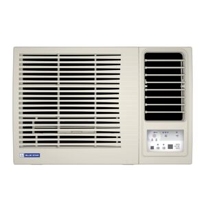 Bluestar 1 Ton (3 Star - Fixed Speed) Window AC Turbo Cool High Cooling Performance 100% Copper Humidity Control (WFD312L) 2024 Model