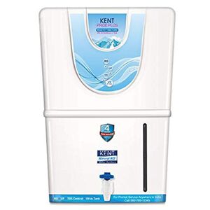 Kent Pride Plus Water Purifier with RO+UF+TDS Control, UV LED Light, Multiple Purification Process, ABS Food Grade Plastic, Auto-on/off Operation