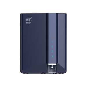 HUL Pureit Revito Pro RO+MF+UV 8 Liters Storage Wall Monunt Water Purifier Advance 8 stage Purification with smart Sense Indicator,Auto Shut Off Blue