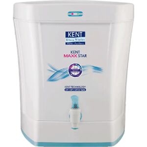 Kent MAXX STAR UV Water Purifier with In-Tank UV Disinfection, 7 Litres, ABS Material Construction, Activated Carbon Pre-filter