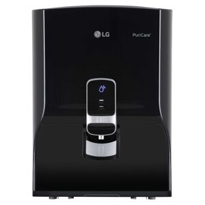 LG Water Purifier with 5 Stage RO Filtration System, Dual Protection Stainless Steel Tank, Digital Sterilization, Authorized Filter (Black, WW140NP)