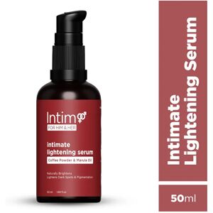 The Man Company Intimo Intimate Lightening Serum for Him & Her Coffee Powder & Marula Oil