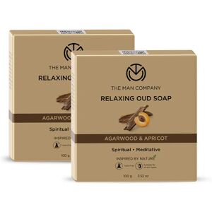 The Man Company Relaxing Oud Soap Agarwood & Apricot (Multi Packs)