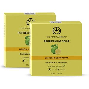 The Man Company Refreshing Soap Lemon & Bergamot (Multi Packs)