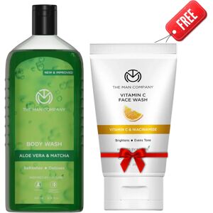 The Man Company Body Wash Aloe Vera & Matcha